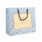 Cartoon Pattern Fashion Paper Bags With Handles CMYK 4 Color Printing