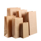 Food Grade Popcorn Recycled Paper Food Bags Eco Friendly Biodegradable Material