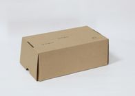 Custom printed logo corrugated  product mailing packaging box rectangular brown box Shoe boxes