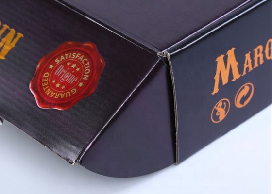 320gsm a réutilisé s'assembler Matte Laminated Corrugated Boxes
